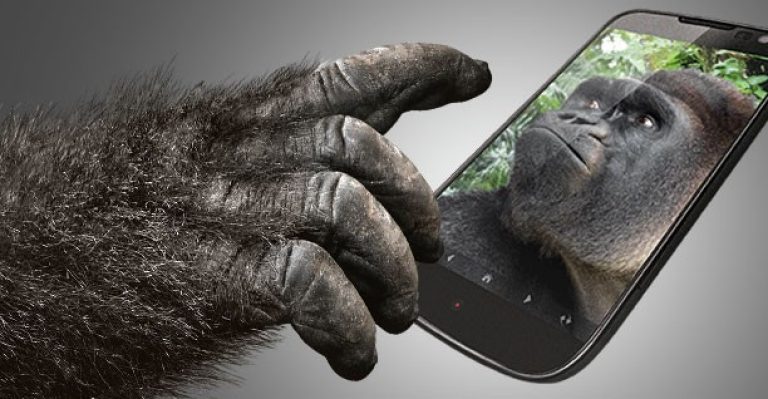 大猩猩玻璃智能手机
